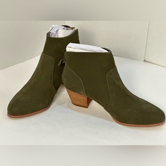 Violet & Red Cupid Bootie Olive 6.5 - Picture 6 of 6